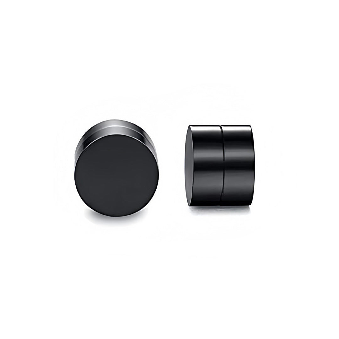 Men's Magnetic Earrings – Non-Pierced Stainless Steel Studs