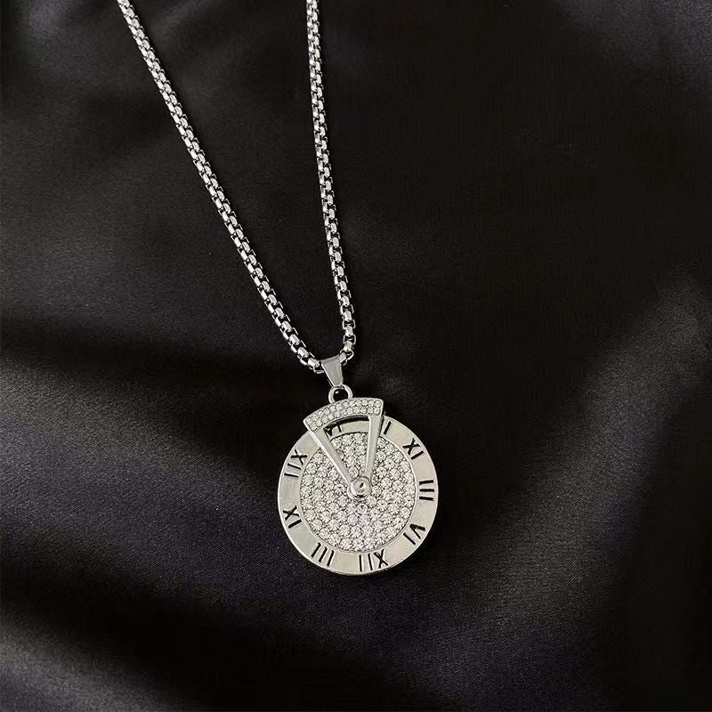 Spinning Style in Motion — The Turning Disc Pendant Necklace